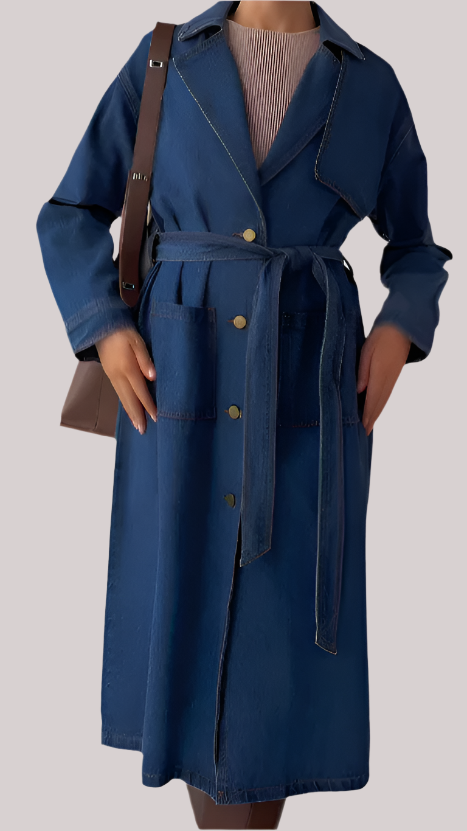The Dakota Denim Trench