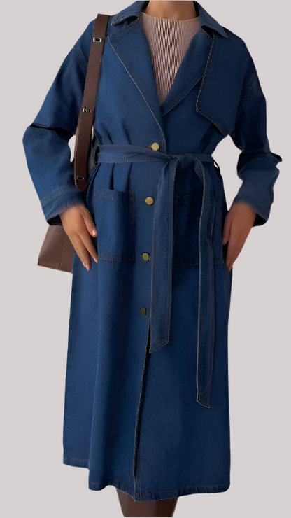 The Dakota Denim Trench