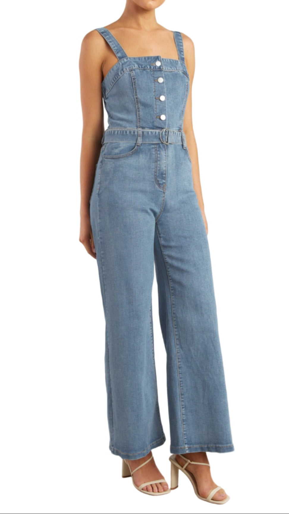 The Iconic Denim Jumpsuit