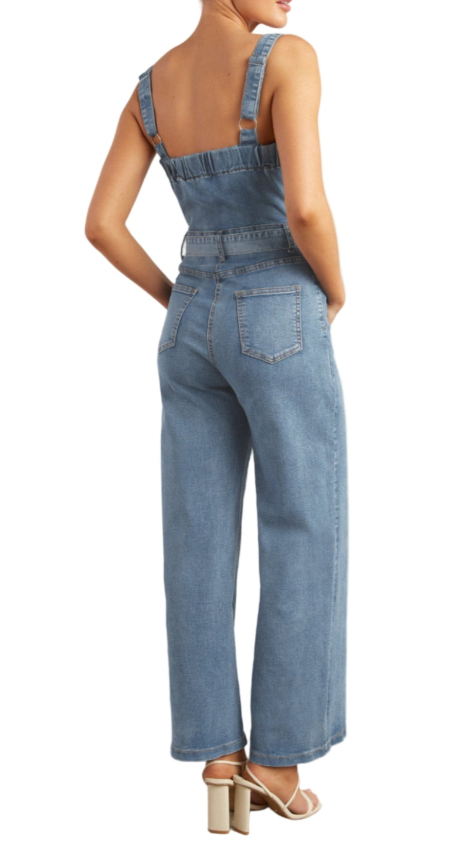The Iconic Denim Jumpsuit